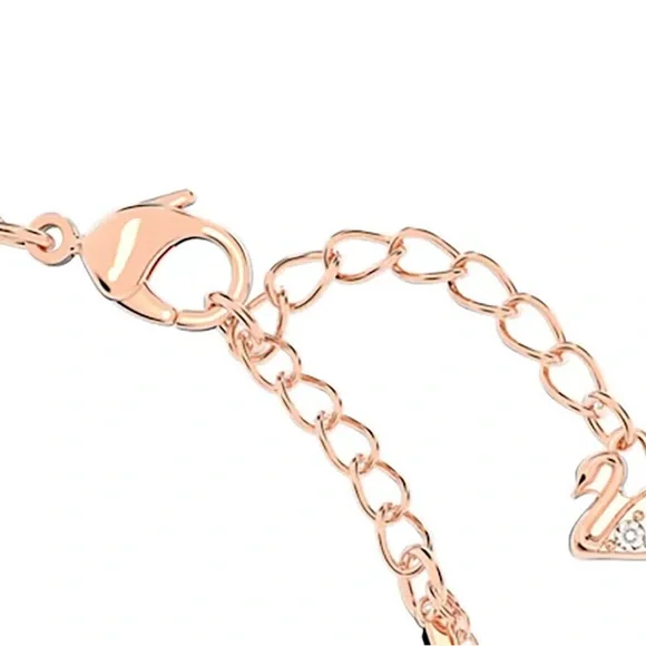 NWT Swarovski Gold Infinity Bracelet, Including Box - Picture 6 of 6